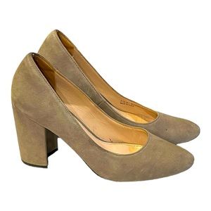Cole Haan Grey Suede Heels